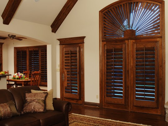 You Can Get Real wood, composite wood, and faux wood shutters with free custom coloring!!!