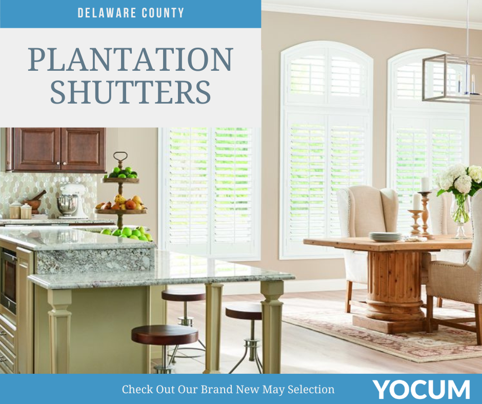 New Plantation Shutters in Delaware County